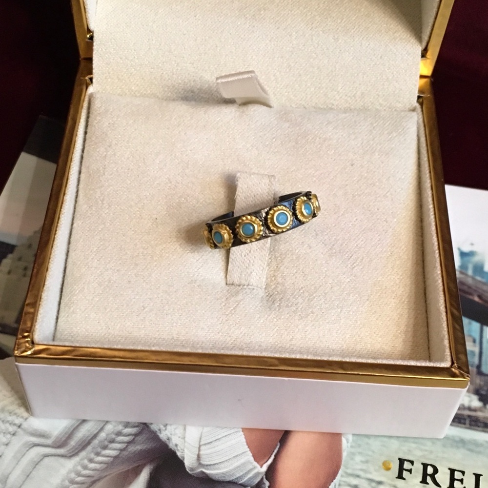 Freida Rothman Size 5 Stack Ring Sterling Silver … - image 4